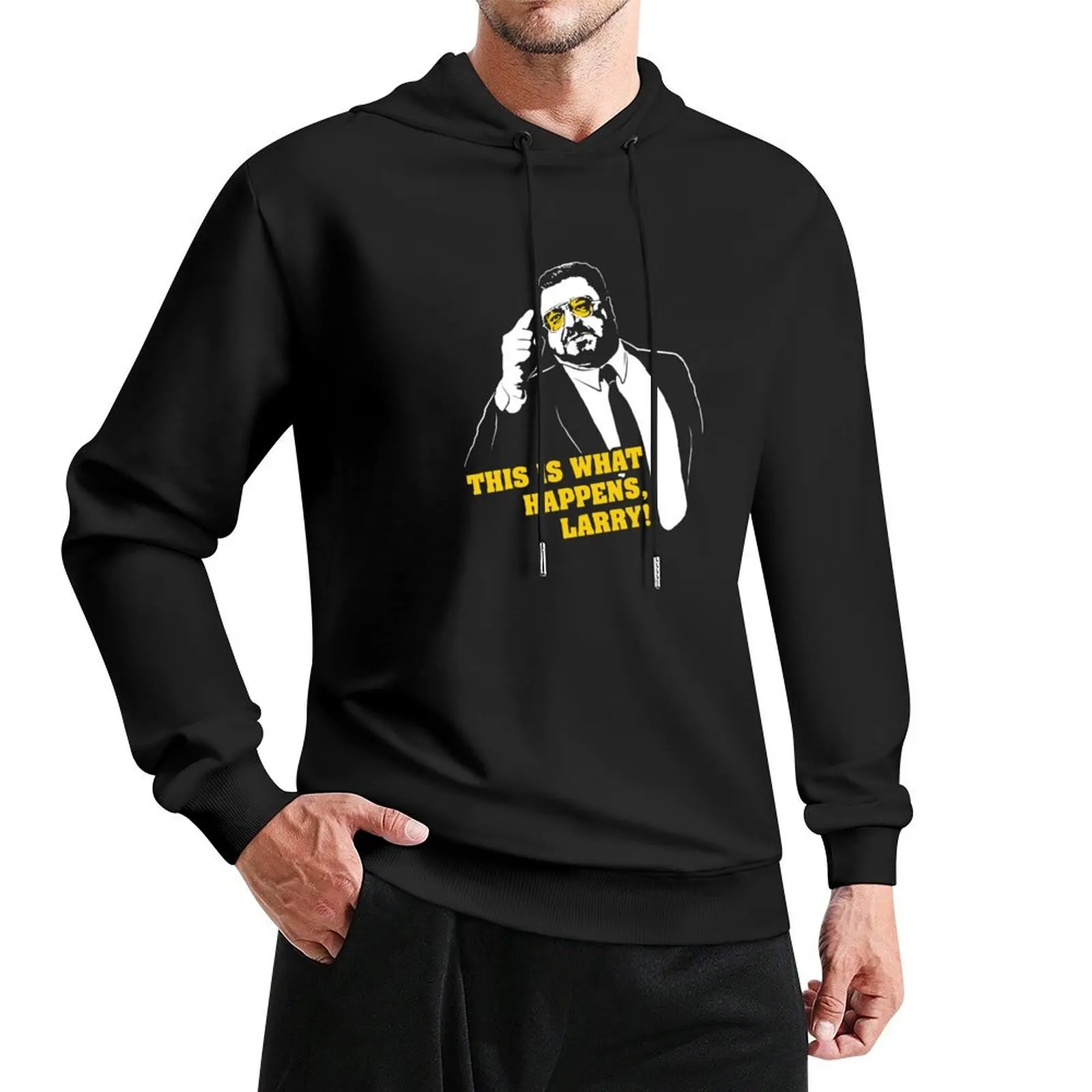 

This is what happens Larry Pullover Hoodie autumn men's autumn clothes japanese style tracksuits