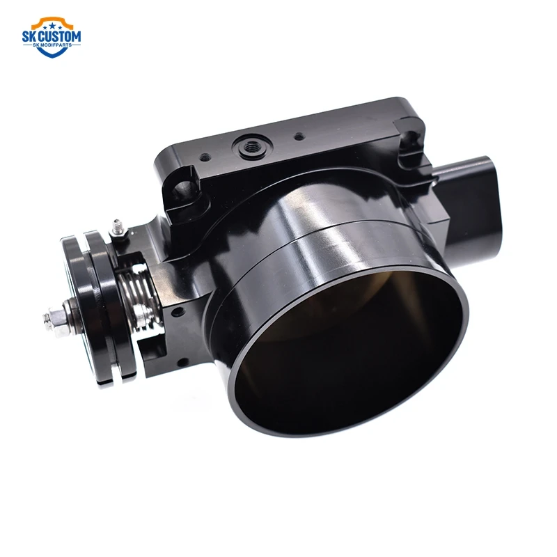 Aluminum 90mm Throttle Body for Honda Civic 2002-2005 K Series K20 K20a K24 Engine - view 4