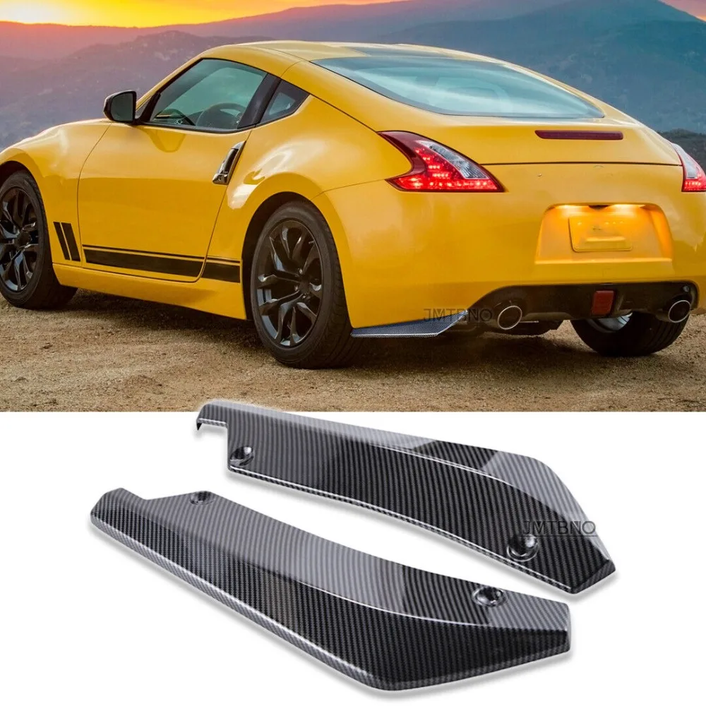 

Rear Bumper Lip Diffuser Splitter Canards Spoiler Carbon For Nissan 350Z 370Z United States