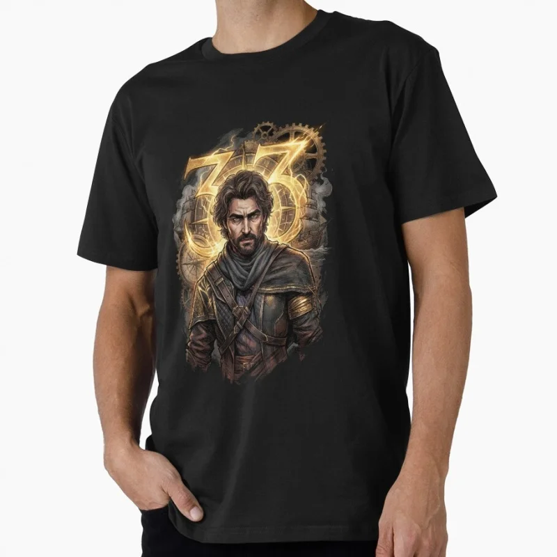 

Clair Obscur Expedition 33 Gustave Gift t shirt for gamer 100% cotton Men's Short Sleeve Graphic Clothes All size tops S-6XL