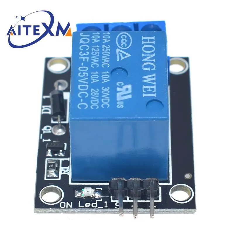 JQC3F-05VDC-C KY-019 5V One 1 Channel Relay Module Board Shield For PIC AVR DSP ARM for Arduino