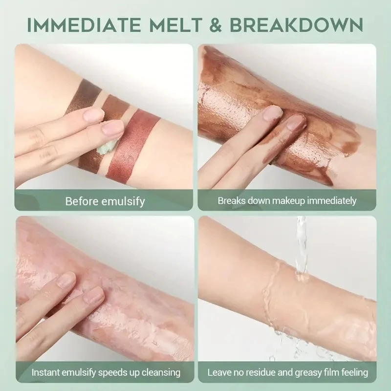 クレンジングとメイク落としクリーム 保湿と滑らかなメイク落とし デリケートで持ち運びに便利なメイク落とし製品