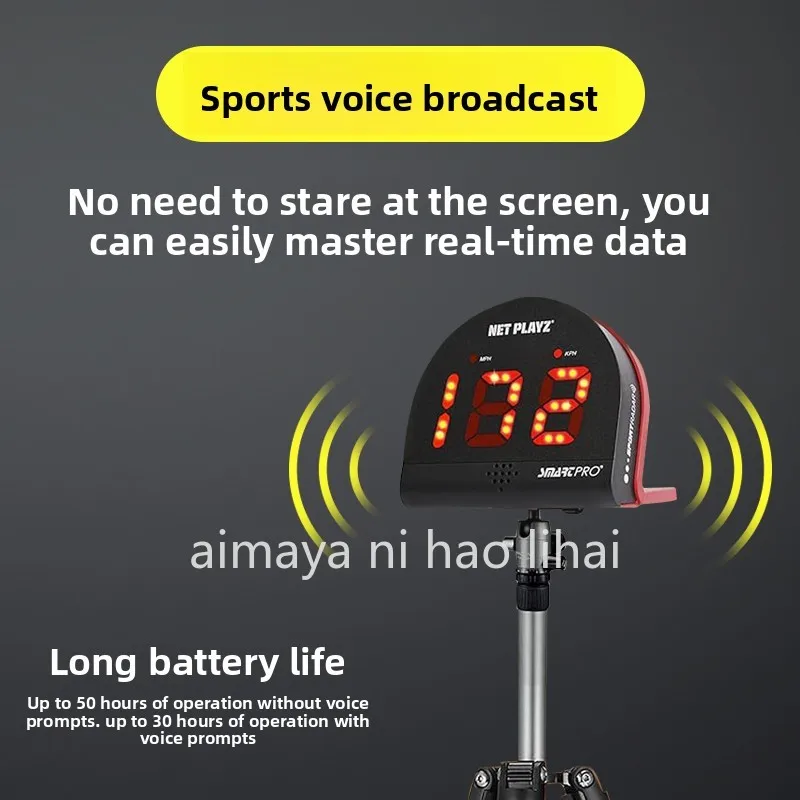 Tennis Speedometer Soccer Baseball Golf Ball Sports Speed Serving Ice Hockey Non-Hawkeye Radar Speedometer