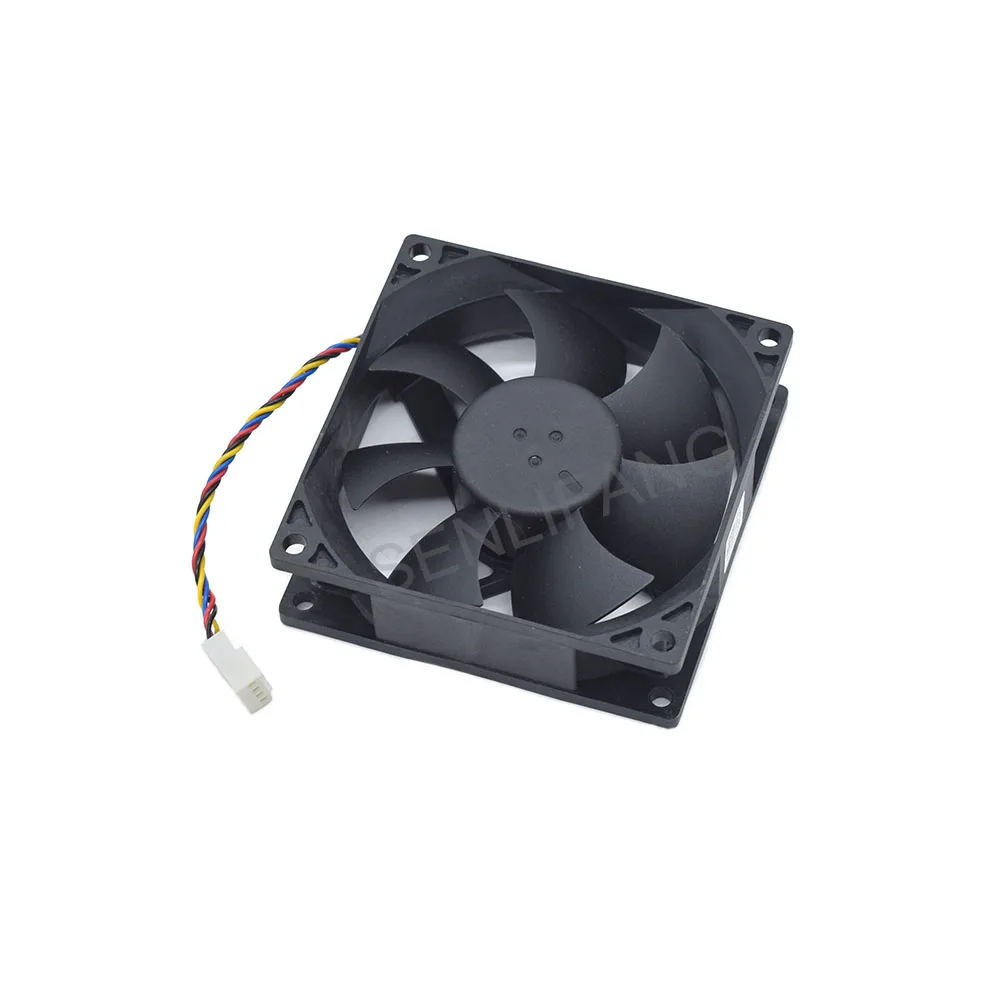 Ventilador para FOXCONN 8025, Refrigeração PWM 03VRGY, PVA080G12Q, 4 Linhas, 8cm, DC 12V, 0.65A, 80x80x25mm, Novo