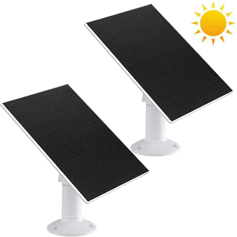

Upgraded ETFE Solar Panel for Eufycam 3/3C/2/2 Pro/2C/2C Pro/E/E20/E40/L20/L40/Solo/SoloCam Spotlight etc. Outdoors Cameras.