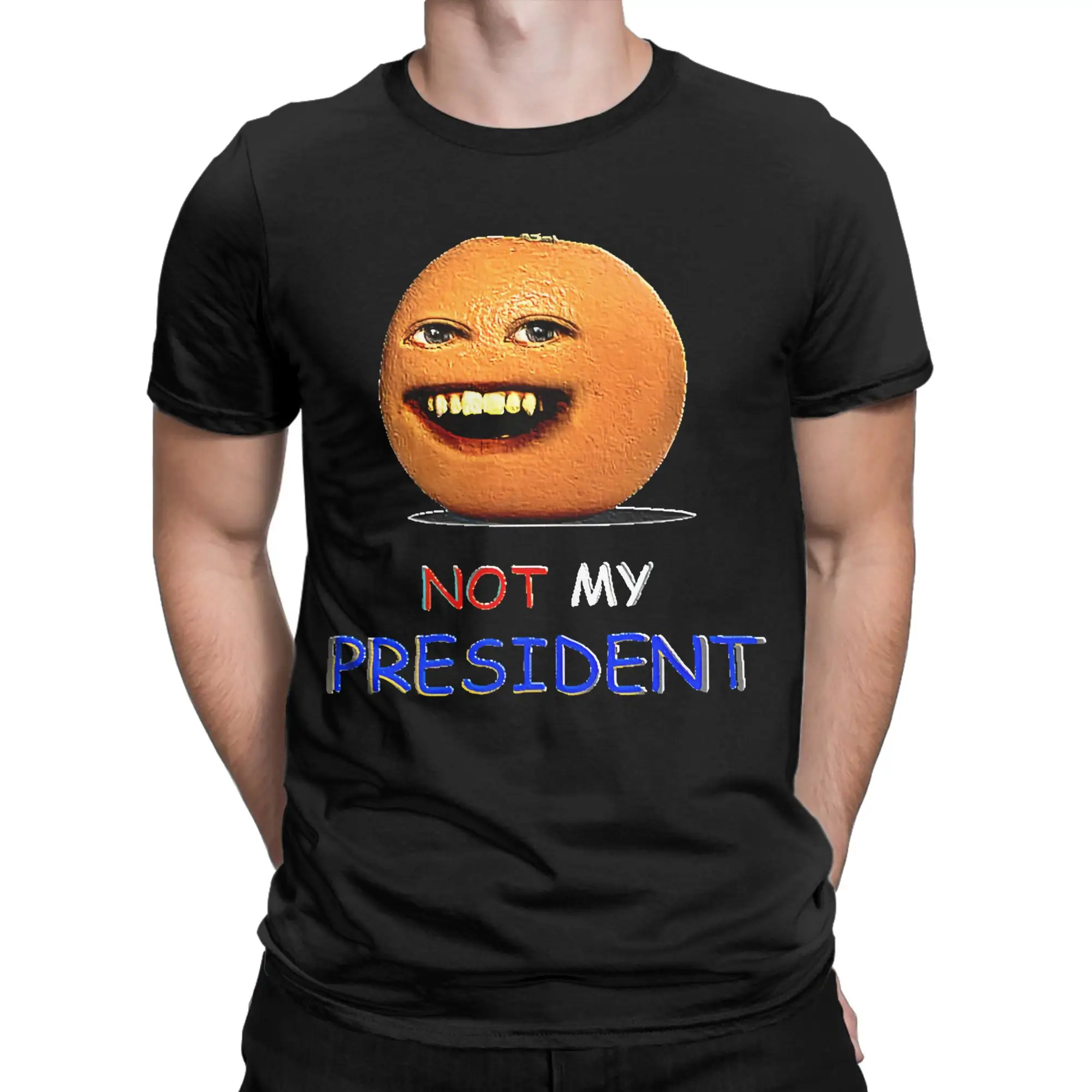 Annoying Orange Meme T Shirt Men Women 100% Cotton Humorous T-Shirt Crewneck  Tee Shirt Short Sleeve Clothing Gift Idea