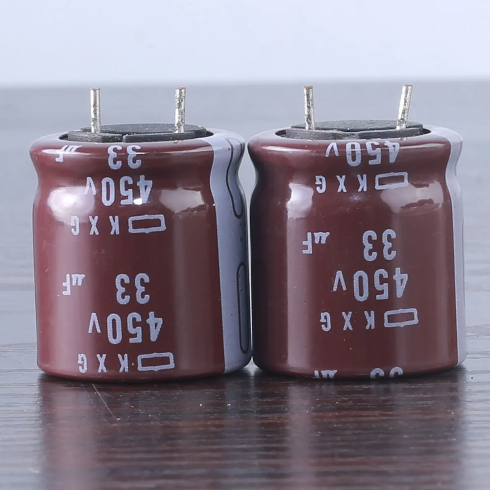 

2pcs NCC Nippon Chemi-Con KXG 33mfd 450v 33uf 18*20mm electrolytic Capacitor105℃