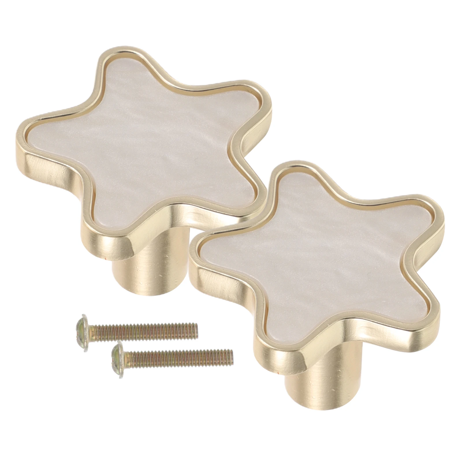 

Star Shaped Knob for Doors Nordic Hood Holder Cabinets Wardrobes Closets Hardware