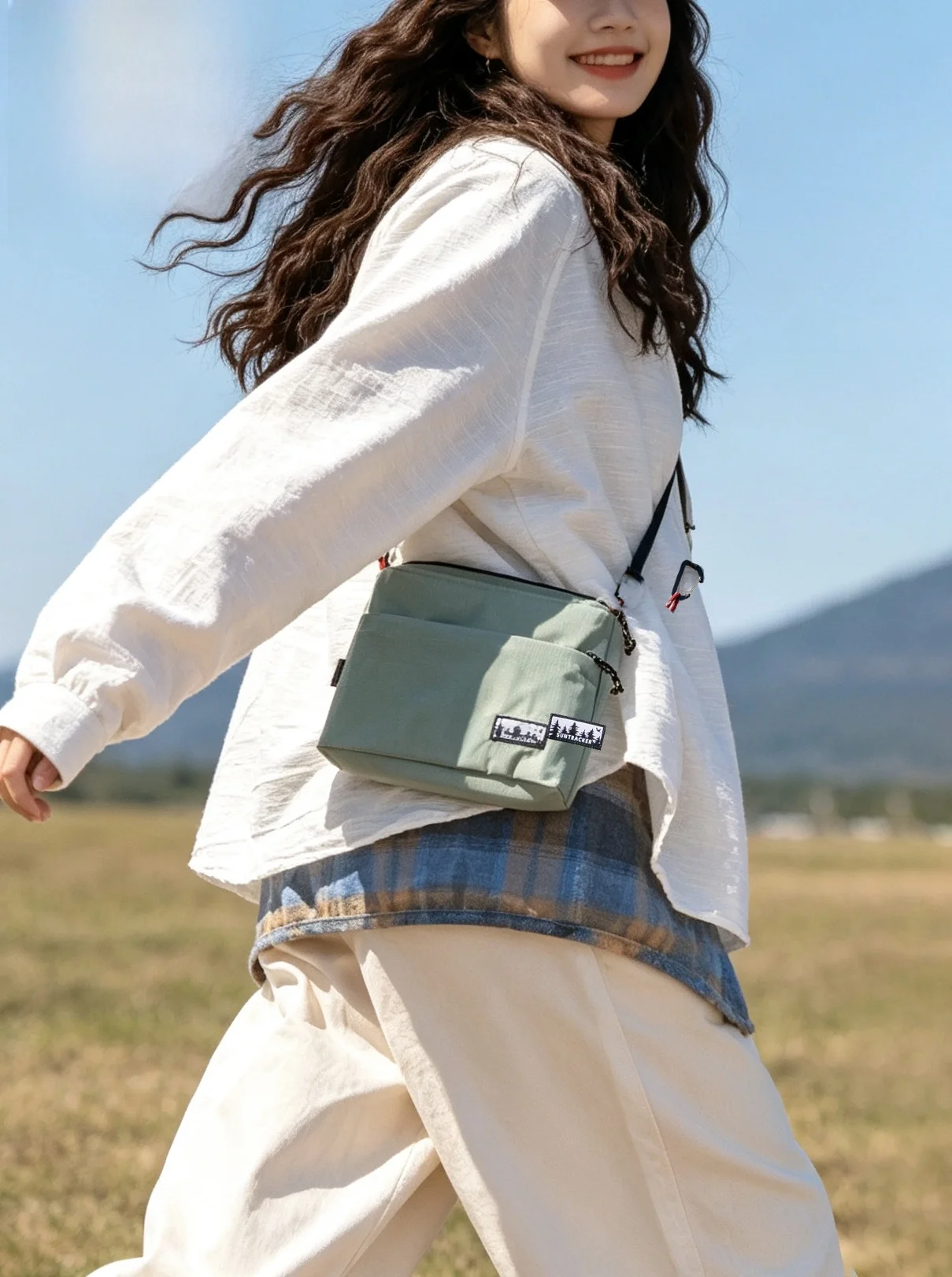 Crossbody Bag Unisex Commuting Travel Lightweight Foldable Silicone Fabric Waterproof Single Shoulder Bag Outdoor Sport Bag