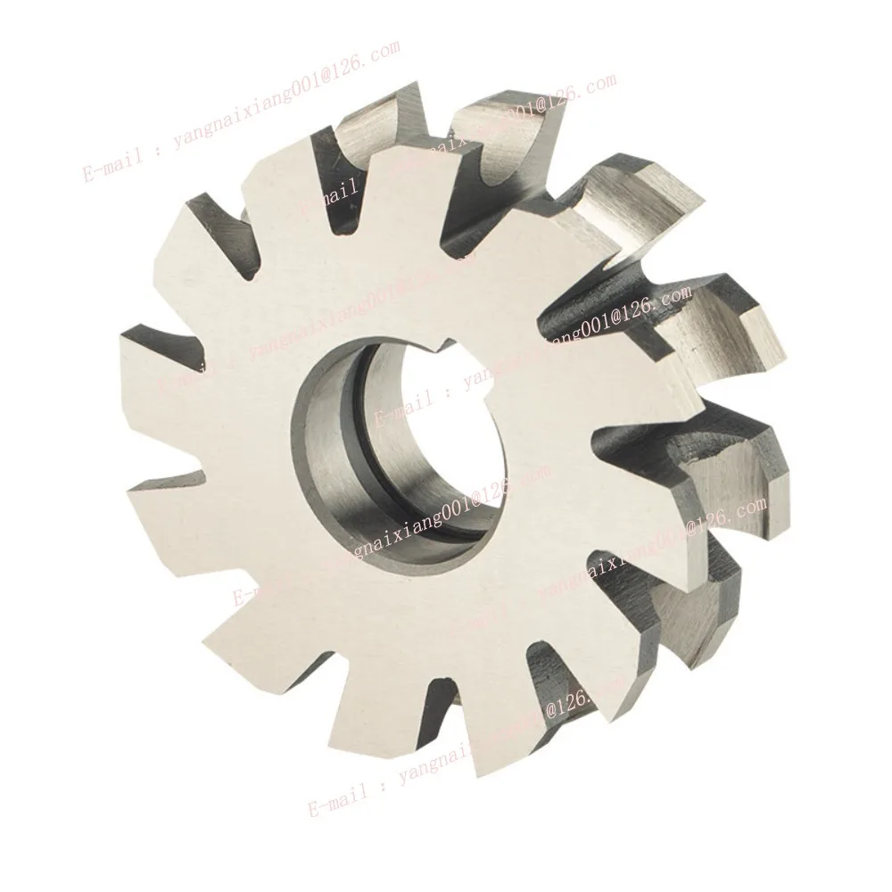 White Steel Concave Semi-circular Milling Cutter, HSS Convex Arc Groove Cutter, Forming Milling Cutter,R1-10
