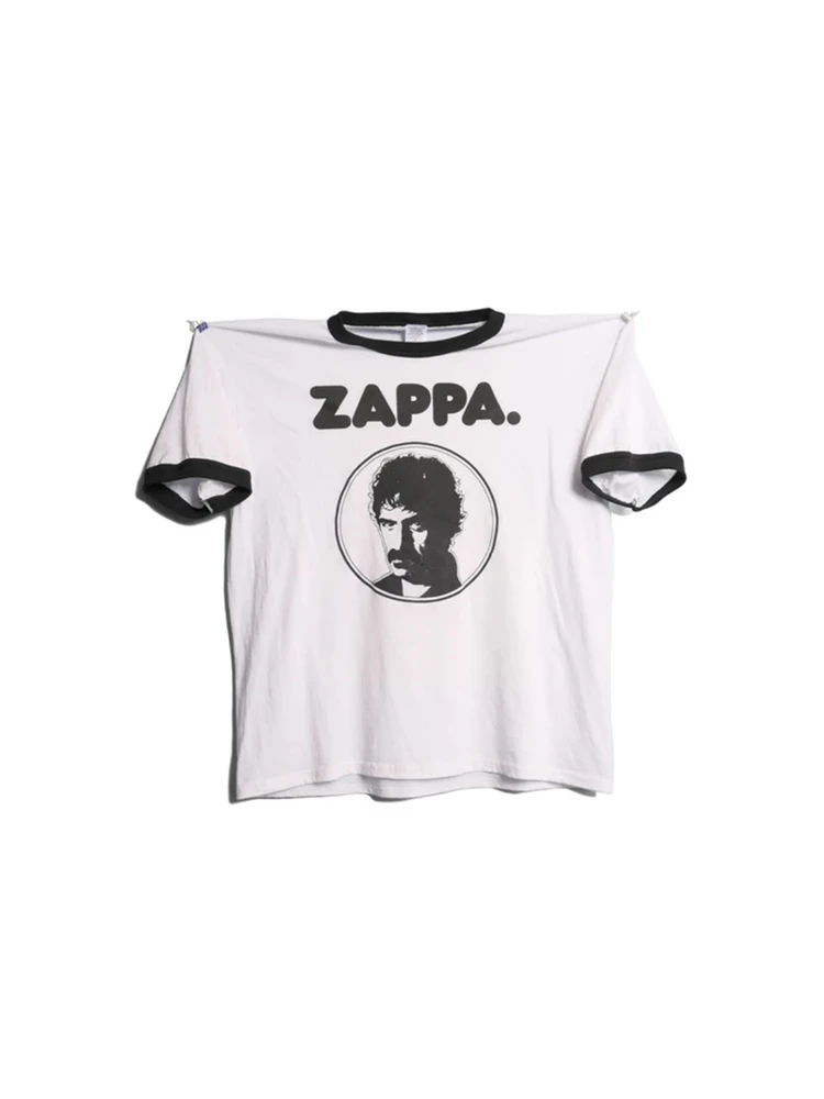 

Frank Zappa Symphonic Ro American Retro Pure Cotton ort Sve T-irt Men's Breathable Sweat Absorbent Comfortable Fit T...