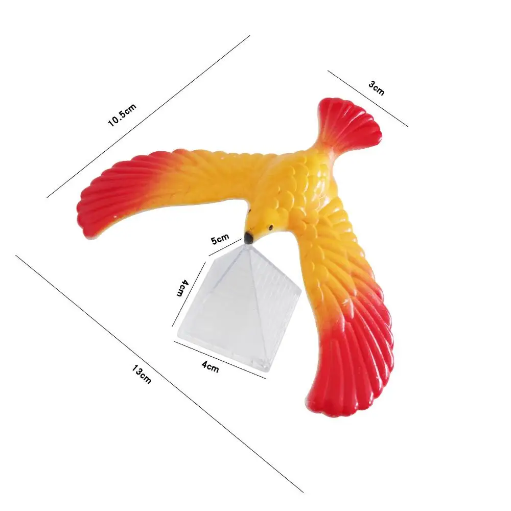 1 set regalo per bambini fantastico divertente equilibrio aquila uccello giocattolo novità antistress gioco di bilanciamento delle dita