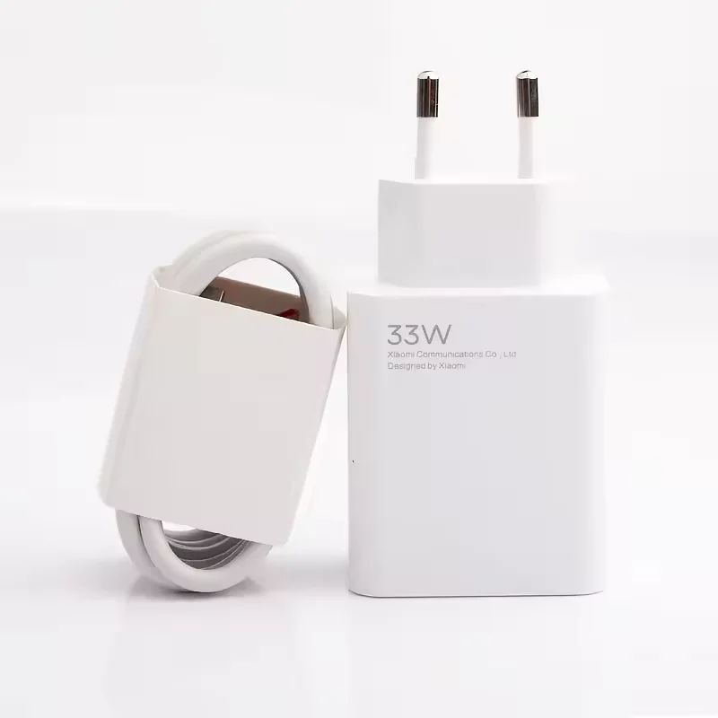 

Оригинальное зарядное устройство Xiaomi 33W Quick Turbo Charger 6A с кабелем Type-C, подходит для устройств Xiaomi, Samsung, Apple, быстрая зарядка, экономия заряда.