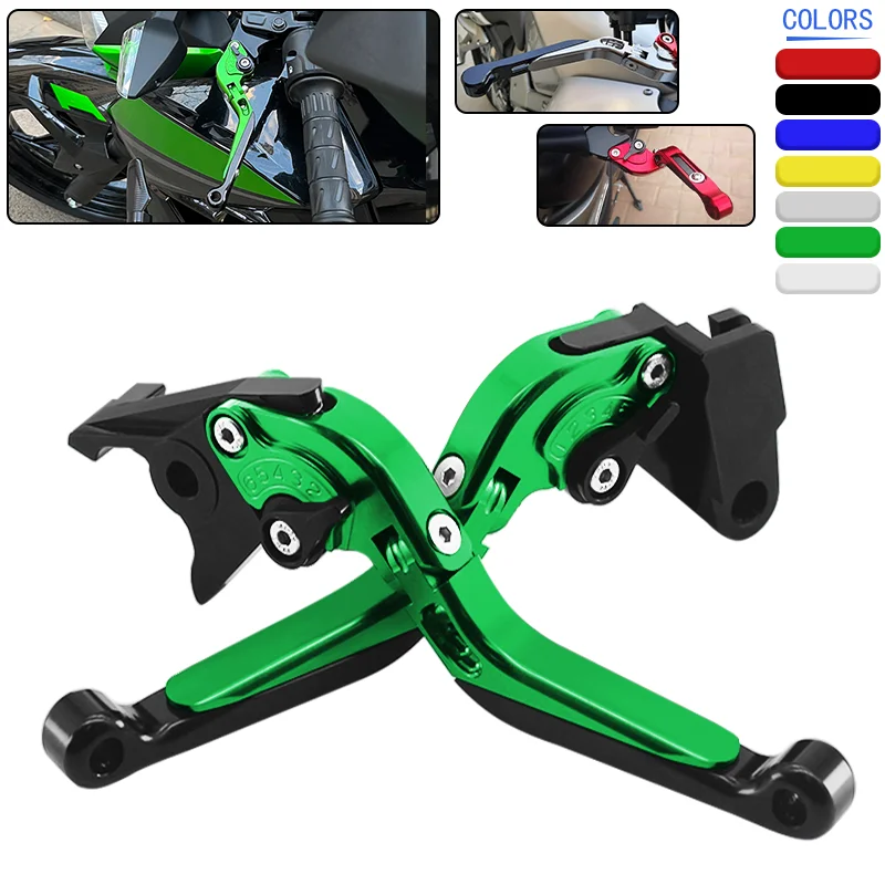 Motorcycle Folding Extendable CNC brake clutch lever For Z1000SX Z1000 Z1000R Z900RS NINJA1000 ZX-6R ZX-636 Adjustable Brake