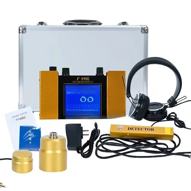 Leak detector, pipeline leak detection, high-intensity wall-mounted microphone, engineer ultrasonic leak detector