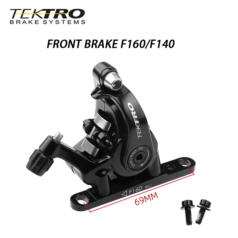 TEKTRO MD-C550 Road Bike Dual Piston cable Caliper Front/Rear Aluminum Alloy Mechanical Disc Bicycle Double Brakes Bicycle parts