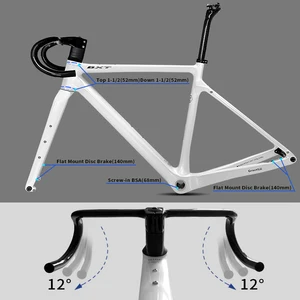 BXT DISC BRAKE BIKE BICILUTE FRAME CARBON 700C/27.5er Use Maximum 47C/2.1 TIRE BIKE TIRE CARBON Office 8 Main Sales Framework - №7