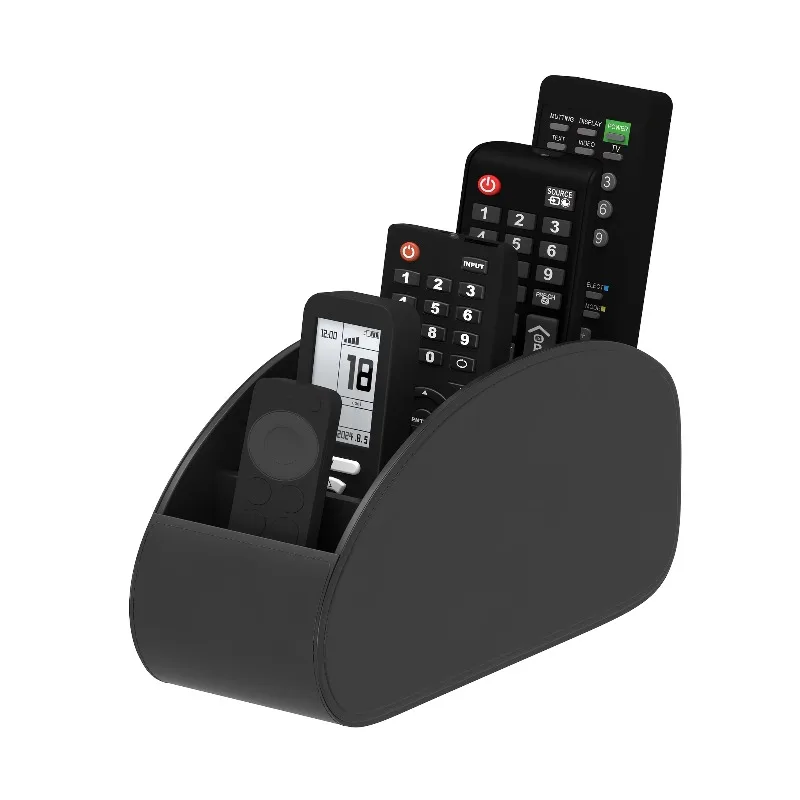 Desktop-Nachttisch-Organizer für Fernbedienungen, platzsparender Ablagekorb für TV-Fernbedienungen, Mediengeräte, Stifte und kleine Utensilien – Detail 5