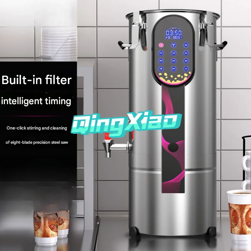 

Automatic Tofu & Soy Milk Maker Large Capacity Machine Produces Fresh Soy Milk and Tofu in Bulk Commercial Use For Restaurant