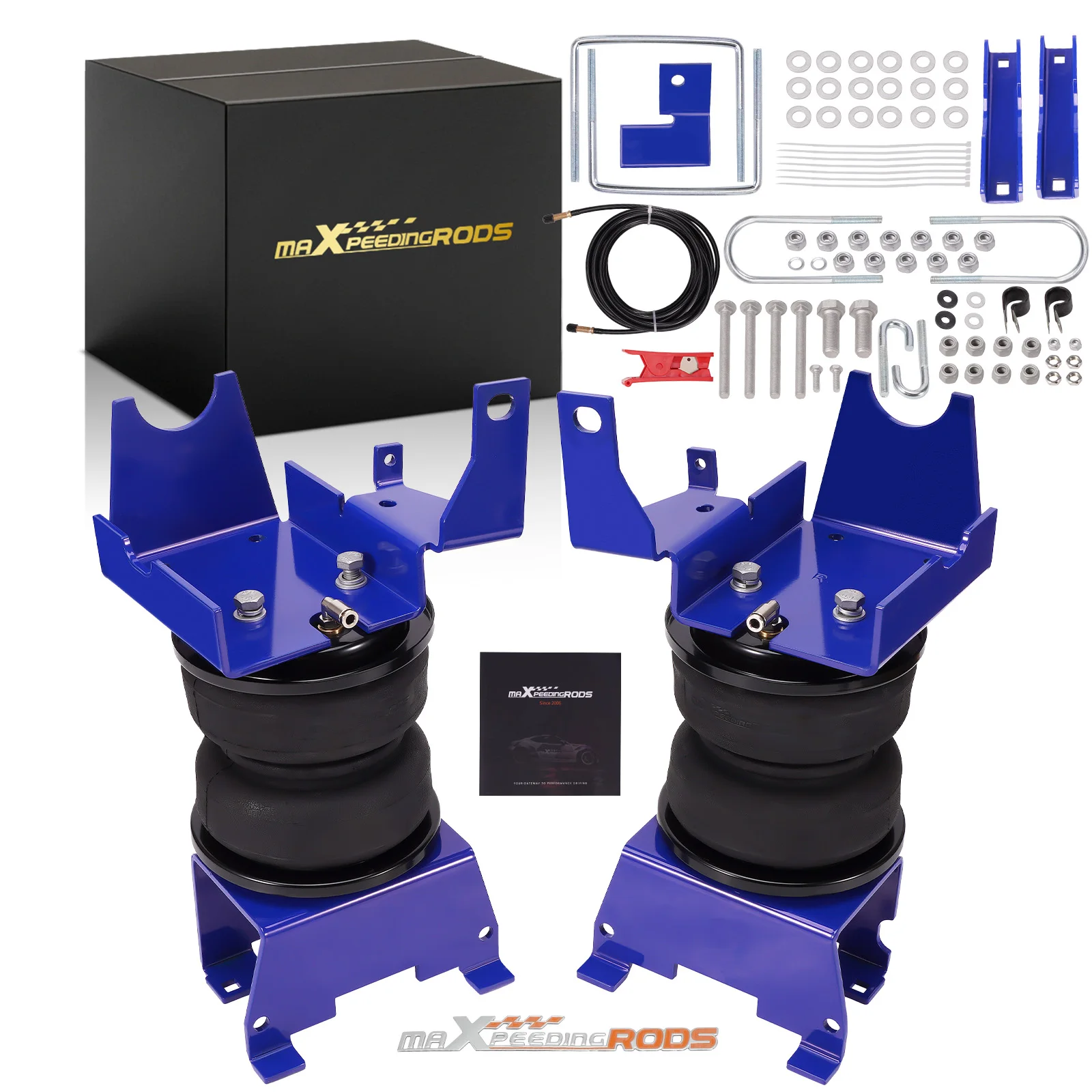 

Air Helper Spring Bag Kit 5000lbs For Nissan Titan XD 5.6L V8 2016-2023 Air Spring Suspension Bags Leveling Kit