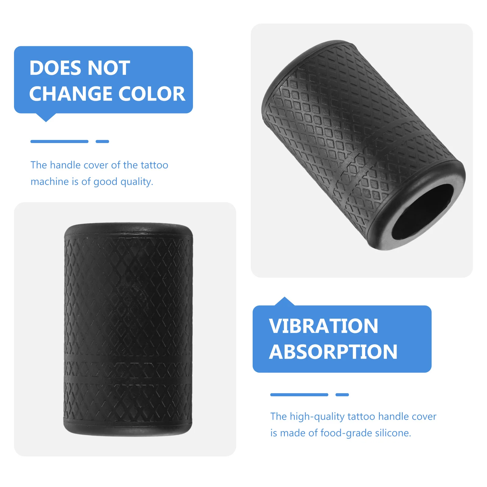 

Чехол для ручки для татуировки 27 мм + устойчивый к высоким температурам силиконовый рукав для ручки Нескользящая ручка для машины-ручки Безопасный для стерилизации