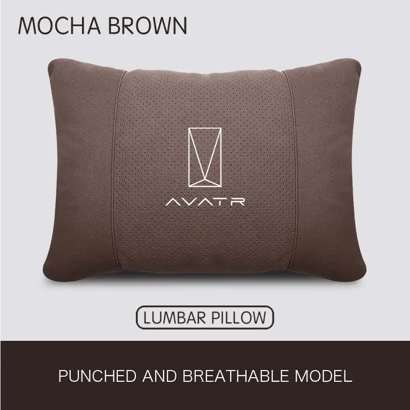 For Avatr 11 07 12 Parts Sticker Interior Key Card Logo Car Accessories Car Neck Headrest Pillow Seat Lumbar Spine Protector - Image 7