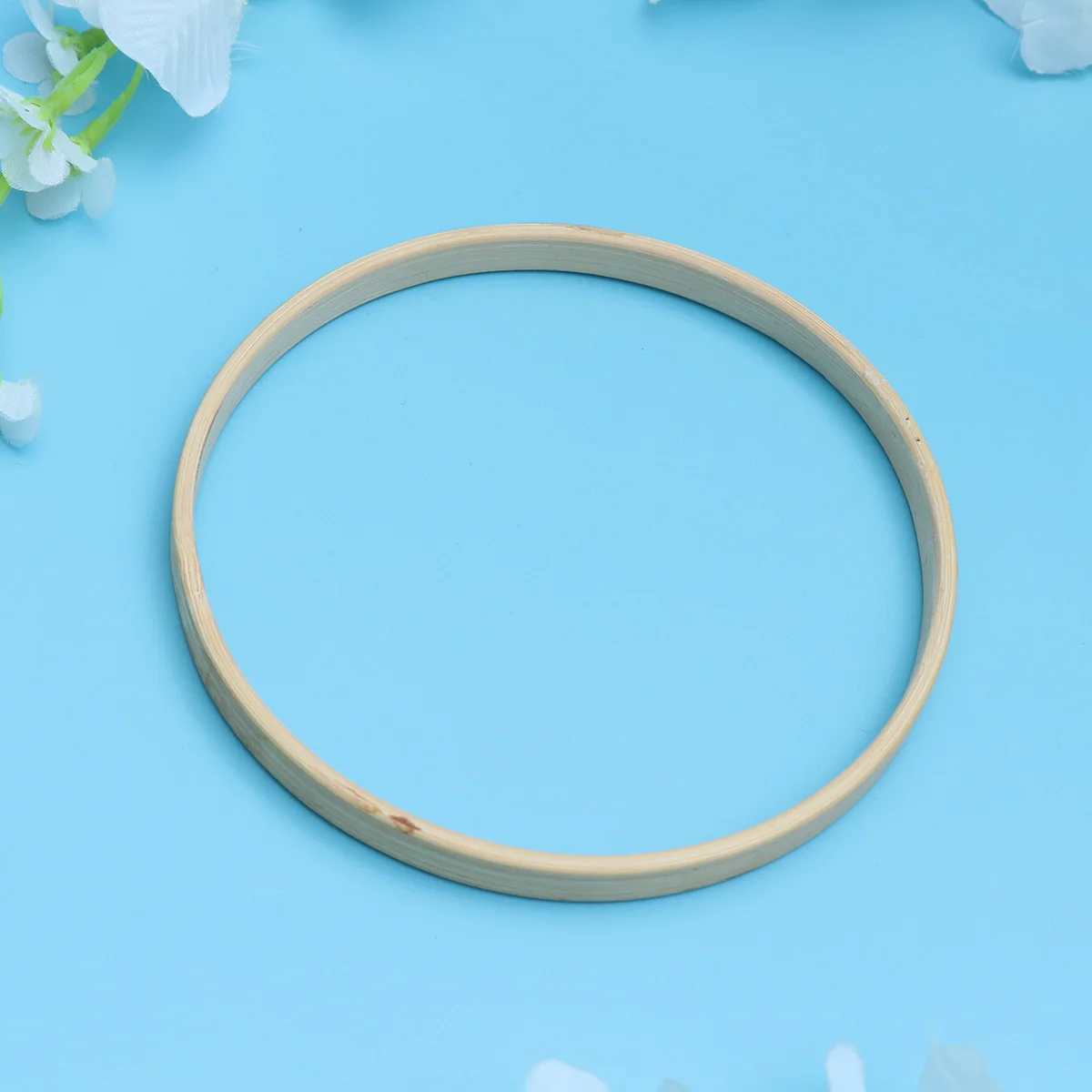 

Embroidery Tool Bamboo Circle Round DIY Art Craft Cross Stitch Chinese Traditional Sewing Manual Tool (13.1cm)