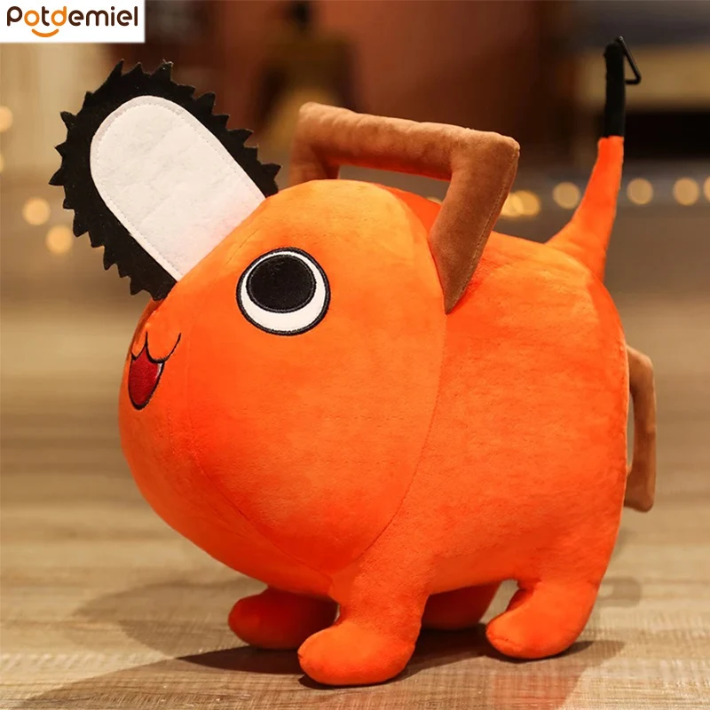 10-40CM Pochita Plush Toy Chainsaw Man Plush Doll Cute Stuffed Pillow Cartoon Anime Soft Toy Hug Pillow Children's Birthday Gift