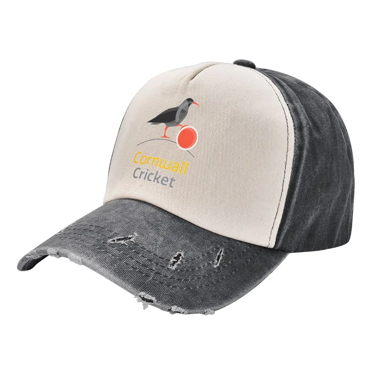 

Cornwall County Cricket Club Classic T-Shirt Sticker Baseball Cap western Hat Fishing cap Rugby Kids Hat For Women Men's