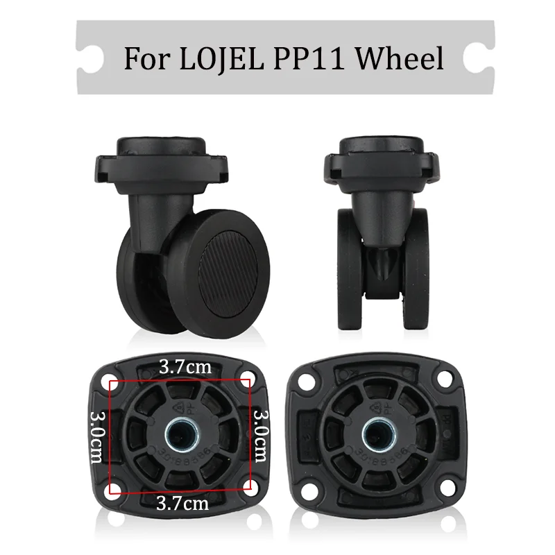 

For LOJEL PP11 Universal Wheel Replacement Suitcase Silent Smooth Shock Absorbing Durable Convenient Accessories Caster Wheels