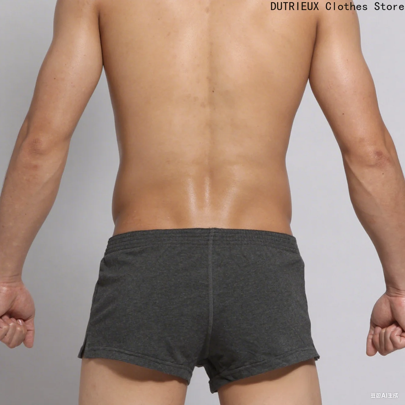 شورت صيفي للرجال من القطن الخالص، شورت ملابس منزلية ناعمة ومريحة، سروال رياضي كاجوال ولياقة بدنية من ثلاث قطع، ملابس داخلية