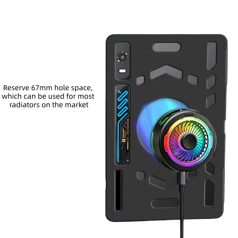 Heat Dissipation Cooling TPU Case for RedMagic Astra2 Tablet Lightweight Anti-Fall Protective Tablet Cover Shell