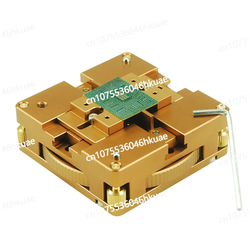 

Adjustable BGA Stencil Holder Set 12Pcs Reballing Stencil - Compatible with Mobile Phone Laptop CPU IC BGA Rework Station