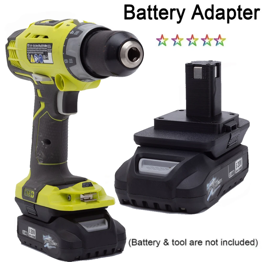 Adaptador de Bateria de Lítio para Roybi One Mais Ferramentas de Broca de Poder Conversor sem Bateria 20v Aldi Ferrex Active Energy