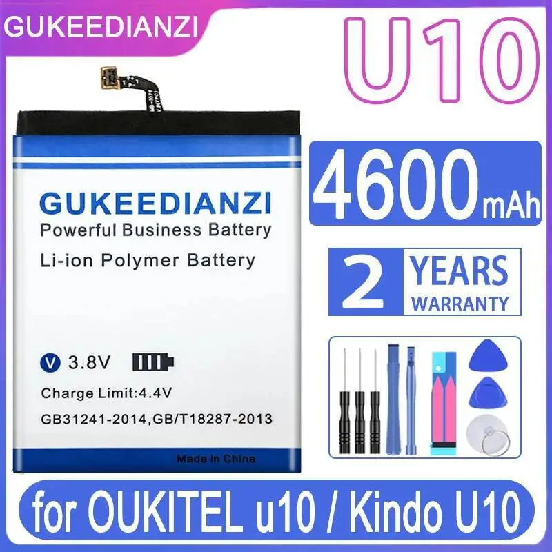 

Аккумулятор мобильного телефона большой емкости для Oukitel U10 Kindo 4600 мАч