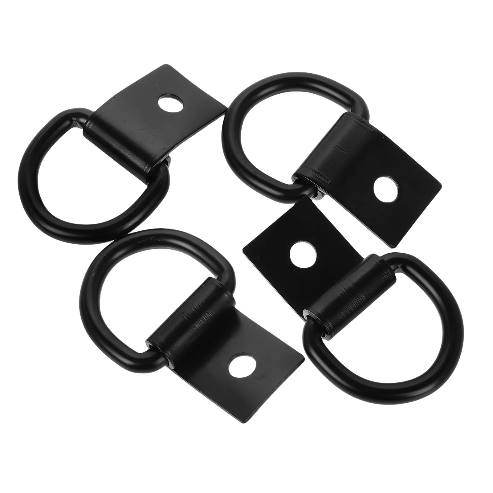 

Комплект из 4 крепежных D-образных кольцевых креплений для грузовиков и прицепов, сверхмощные крюки для фиксации груза