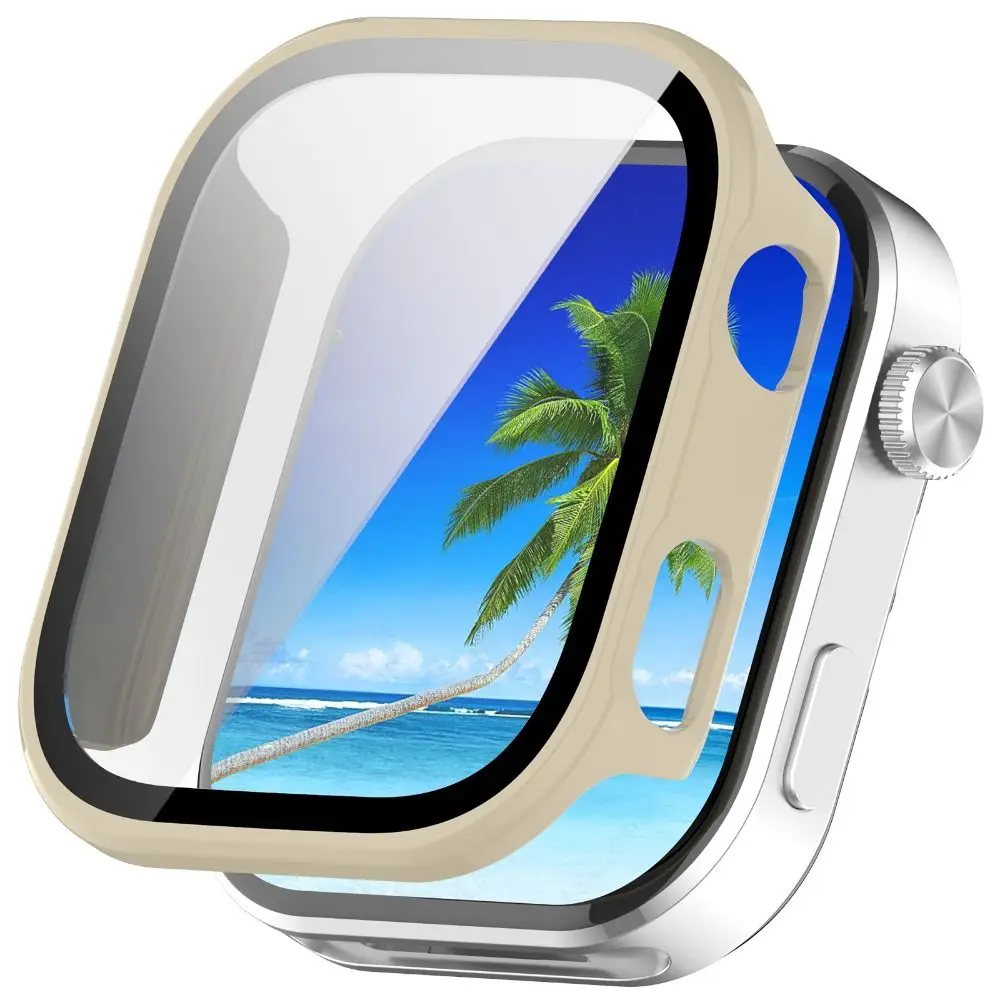 PC+Tempered Protective Case Anti-Scratch Full Coverage Screen Protector Hard Cover Shell for Redmi Watch 6