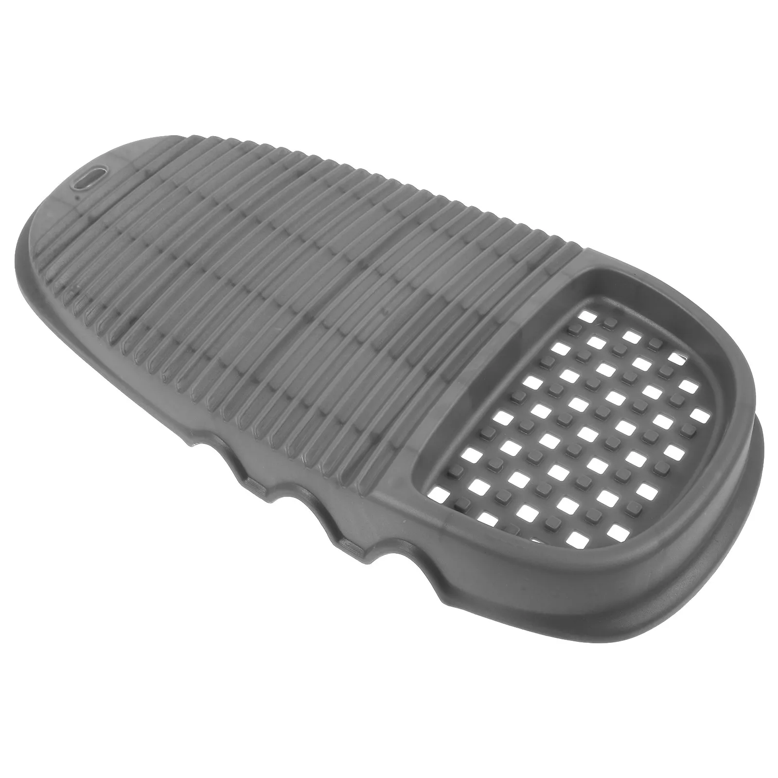 

Plastic Washing Board Wear Resistant Household Portable Washboard Hanging Design Nonslip Small Travel Laundry Clothes Cleaning