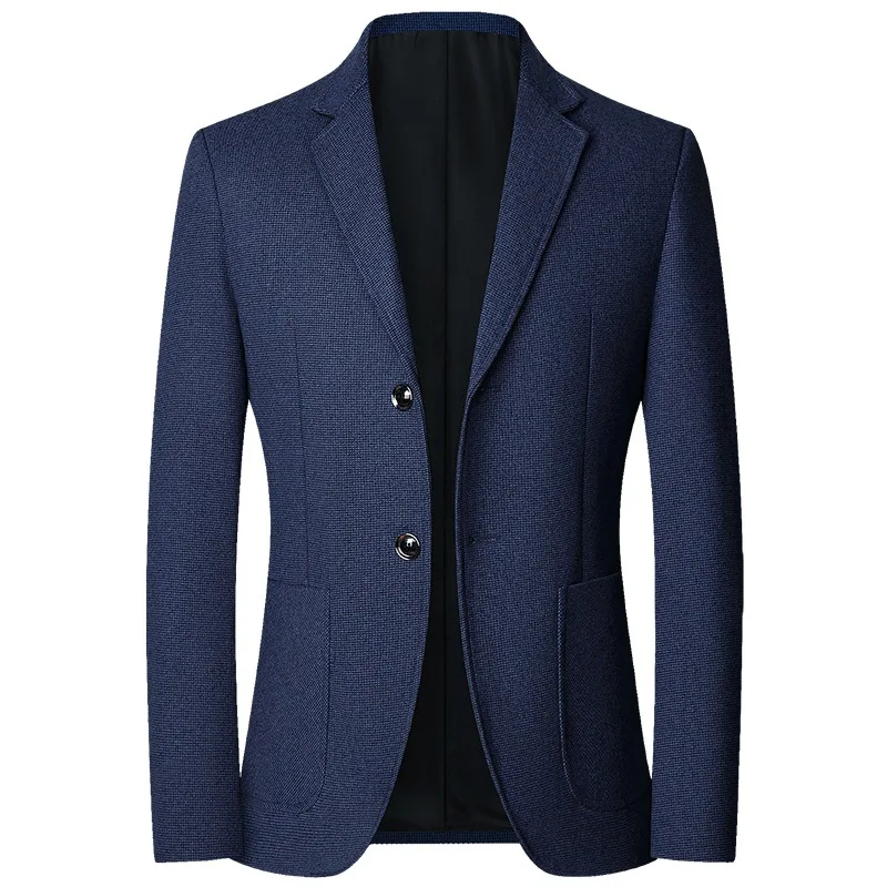 Spring New Mens Blazer Jacket Men Fashion Casual Slim Coats High-quality Men Business Suits Jackets Men\'s Blazers Tops Size 4XL