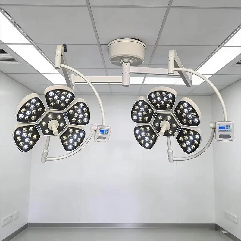 Medical Equipment Surgery Lamps Shadowless Wall Mounted Single Arms Operating Light Lamp OT Lights