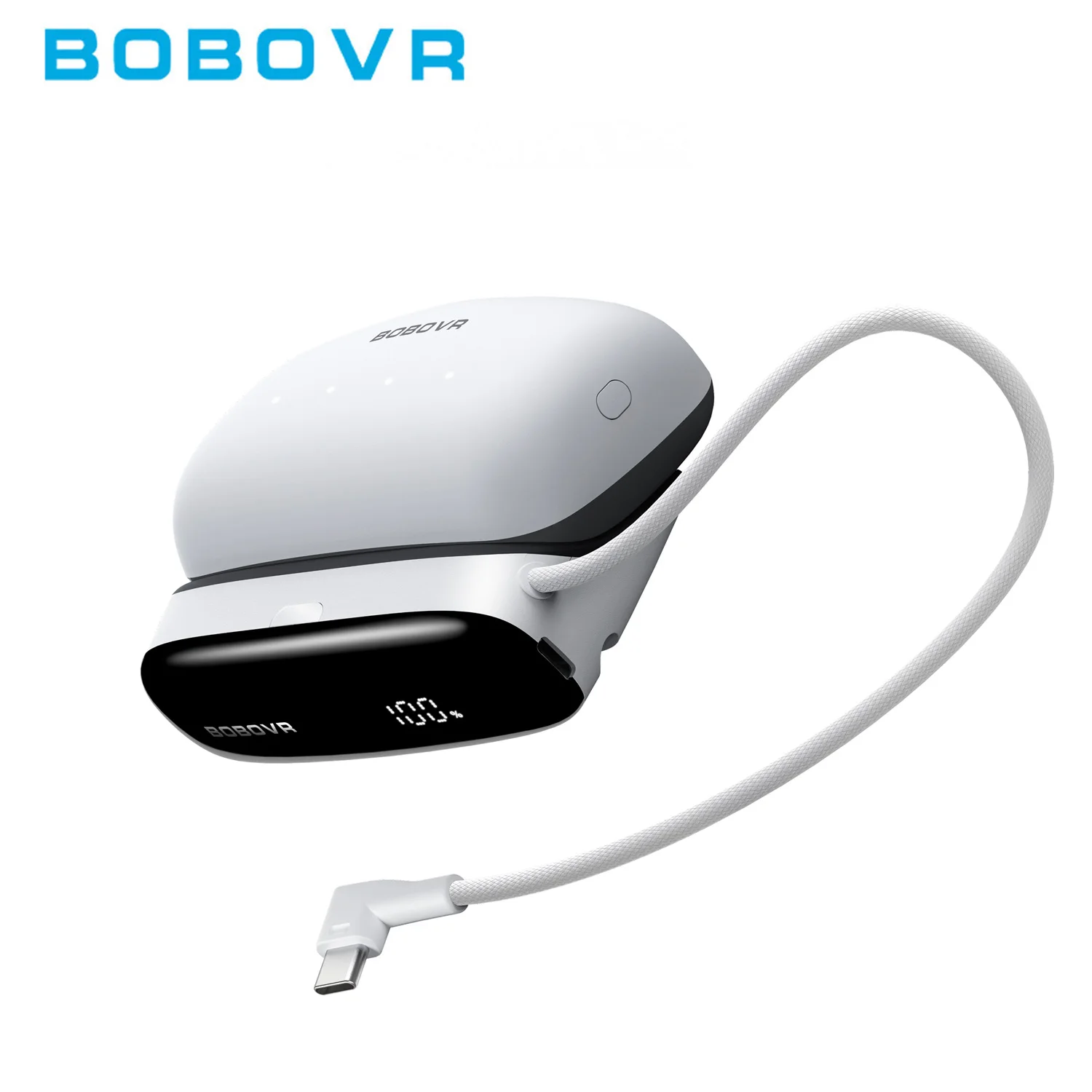 BOBOVR PD100 Combo 10000mAh Banco de energía portátil Compatible con Batería BOBOVR B100 Compatible con MacBook Pro/Air