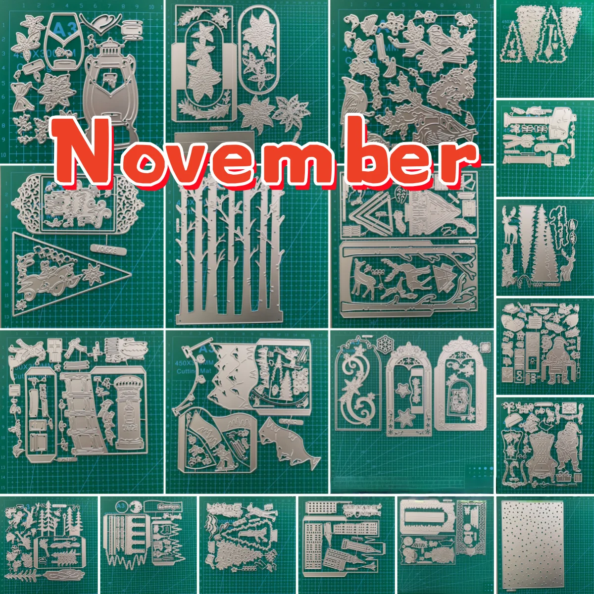 

Snowcapped Pinecone Metal Cutting Dies Clear Stamps Layering Stencil for DIY Greeting Card Making Scrapbooking Craft Paper