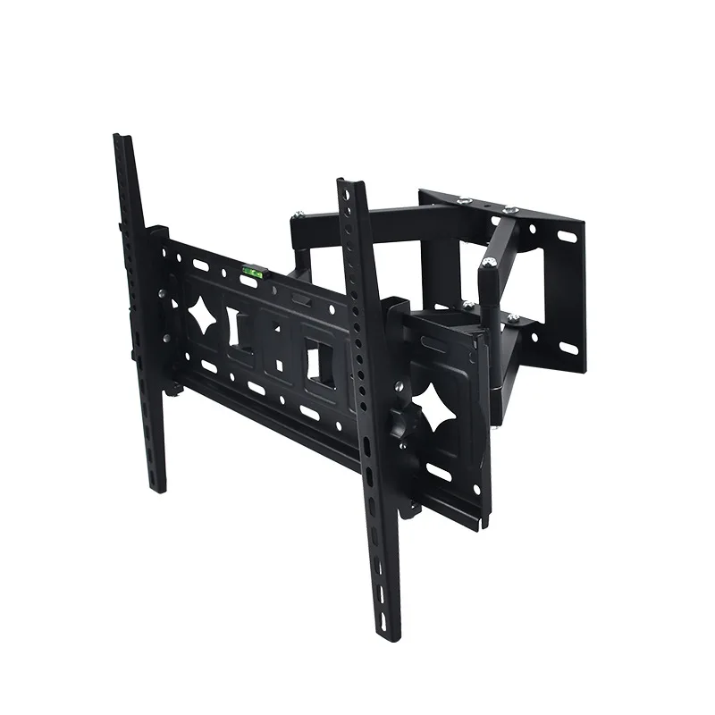 Imagem -06 - Universal Wall Mount Suporte Telescópico tv Monitor Titular Expansão Stand Ângulo Ajustável Carga do Rolamento 60kg 32 a 80