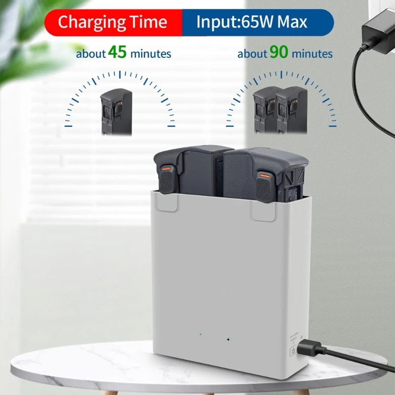 SZ Battery Charger Hub for Avata 2 Camera Intelligent 2 Channel Charger Hub for Avata 2 Camera