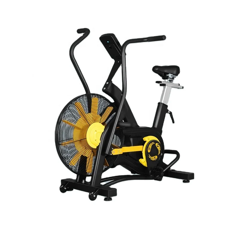 Air Bike, ventilatore commerciale cyclette verticale AirBike Indoor ciclismo bicicletta fissa Cardio attrezzature per il Fitness