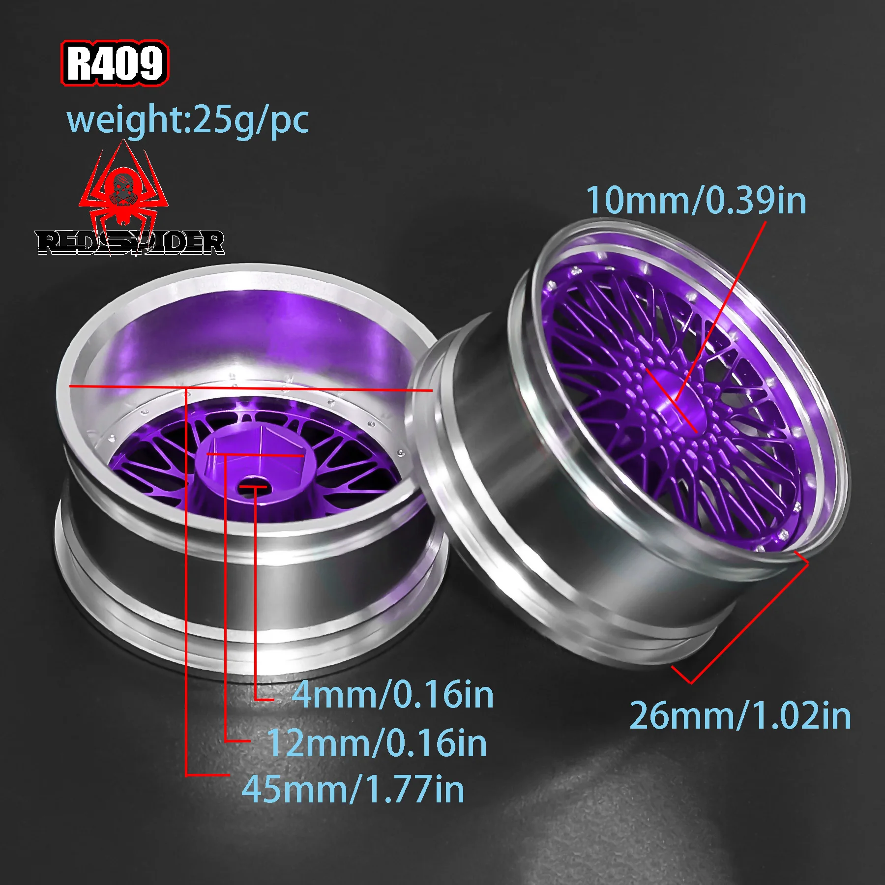 Opony i felgi metalowe do modeli RC 1/10, piasta 12mm Hex, do samochodów RC 1:10 On Road, Tamiya TT01 TT02 XV01 XV02 PTG-2 HSP HPI Kyosho