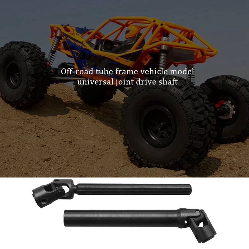 

Practical for AXIAL RBX10 Ryft AXI03005 2Pcs Metal Transmission Drive Shaft 1/10 RC Crawler Car Upgrade Parts Accessories