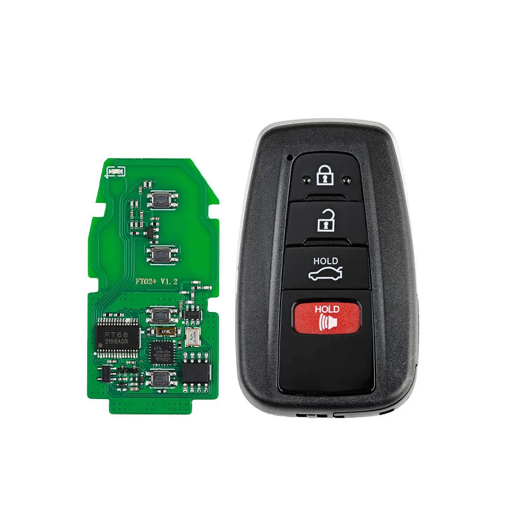 Lonsdor FT02 PH0440B Update Version of FT11-H0410C 312/314 MHz Toy-ota Smart Key PCB with Shell