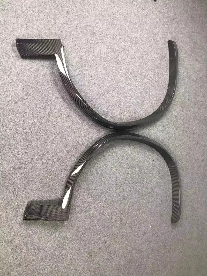 High Quality Dry  Carbon  Rear Fender Flares Wheel Arch Trim Eyebrow for F97 X3M F98 X4M Perfect Fitment
