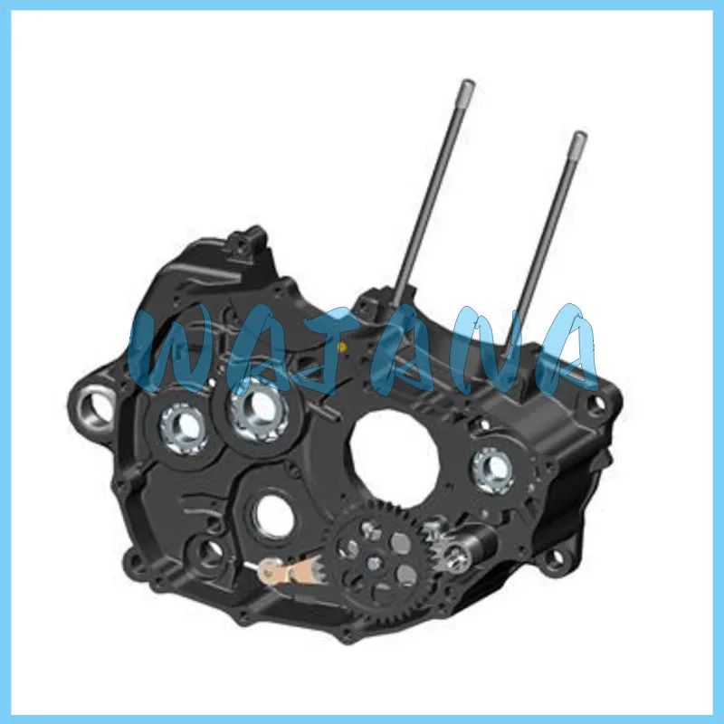 Zt158mj Right Crankcase Body Sub Component (matte Black/mes) 4050256-014022 For Kiden Original Part